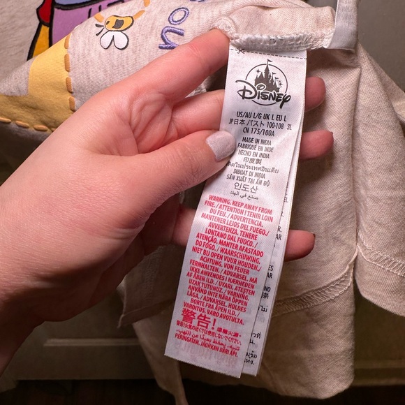 NWT Disney Winnie the Pooh and Piglet Halloween Embroidered T-Shirt for Women - Picture 9 of 12